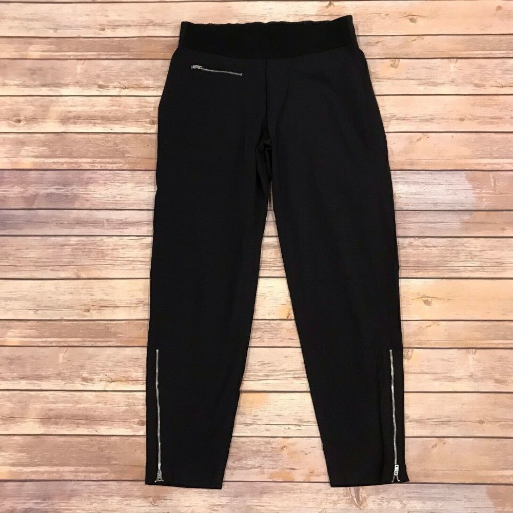 Athleta Mod Trekkie Crop Pants Ankle Zippers - Picture 2 of 9
